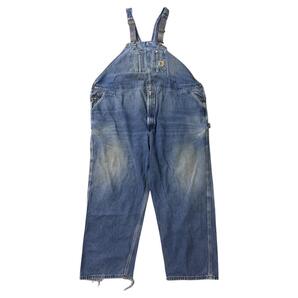 Carhartt カーハート デニム オーバーオール 古着 フェード
