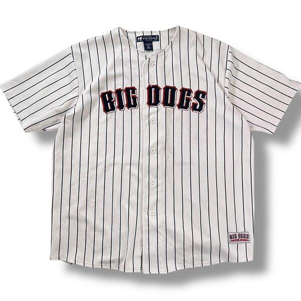 90s 00s BIGDOGS ヴィンテージ ストリート ベースボールシャツ L