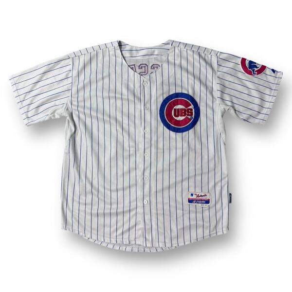 シカゴカブス ベースボールシャツ 古着 ラッセル 48 XL MLB 古着