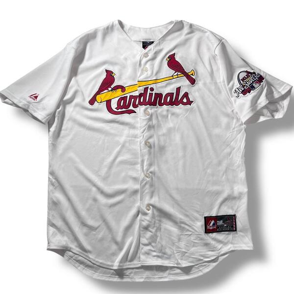00s カージナルス ベースボールシャツ オールスター ワッペン MLB L