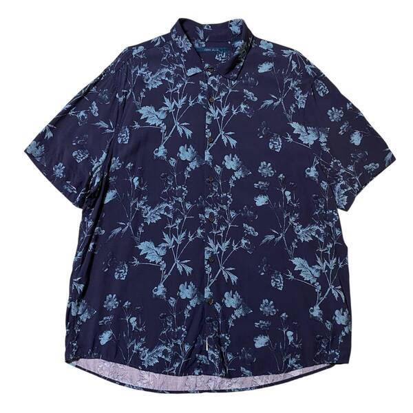 アメリカ古着 PERRY ELLIS ペリーエリス アロハシャツ ビスコース XLサイズ US古着 【AL46】