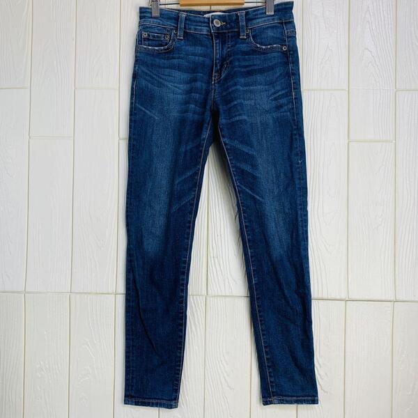 スキニーデニム ダークブルー Sサイズ AZUL BY MOUSSY