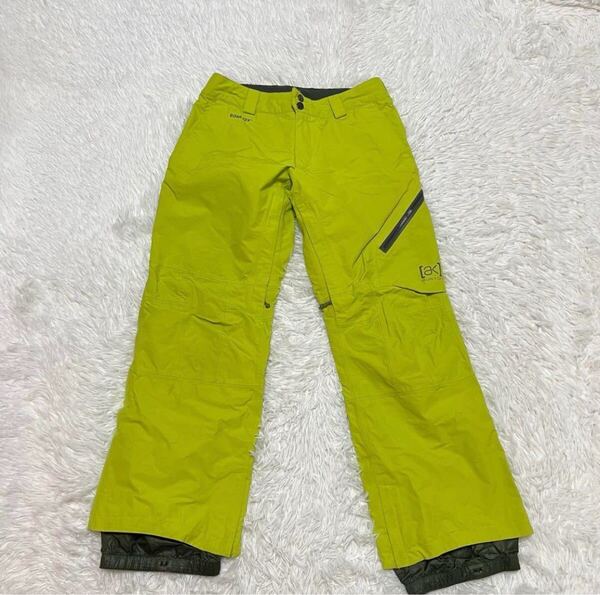 BURTON AK バートン ak GORE-TEX CYCLIC 2L パンツ Sサイズ イエロー