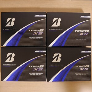 ブリジストン TOUR B XS ホワイト 2024年モデル 4ダースセット 新品未使用 ★送料無料★