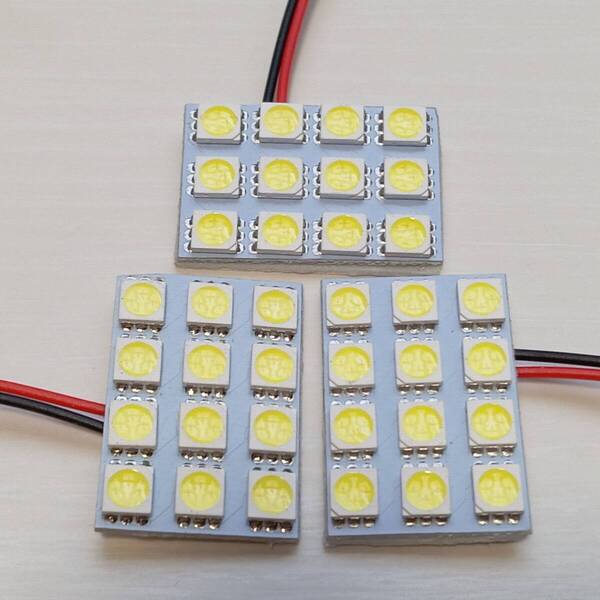 LA800 810S ムーヴキャンバス 超爆光!T10 LED ルームランプ 3個セット ホワイト ダイハツ /s12