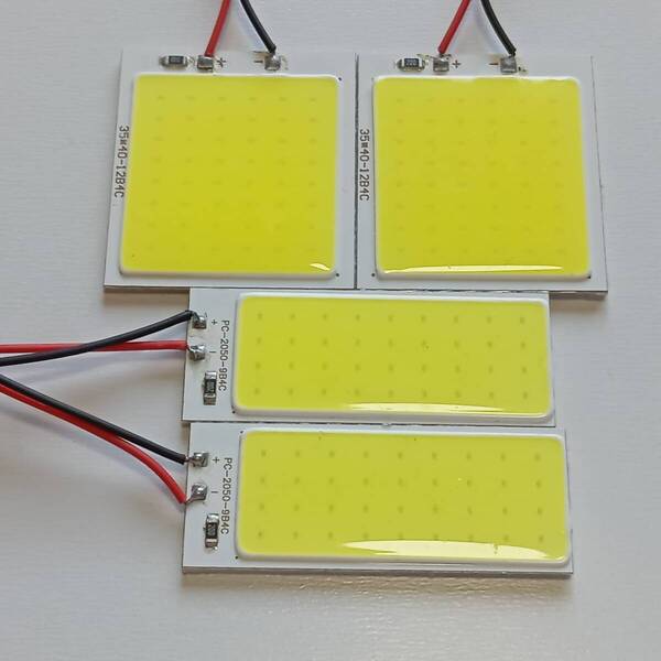 JF1 JF2 NBOX+カスタム 後期(N-BOX) 超爆光!T10 LED ルームランプ COB全面発光 4個セット ホンダ/c48/c36