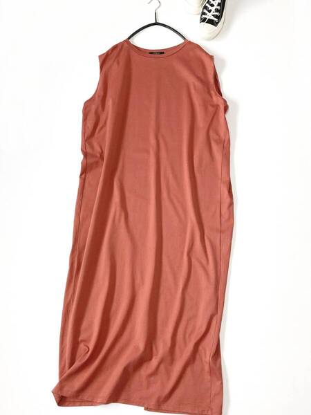 美品 URBAN RESEARCH ROSSO アーバンリサーチロッソ レッド ペルヴィアンロングワンピース