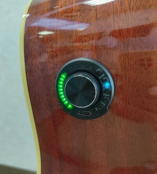 値下げ おまけ付き Double OS1 後付 トランスアコースティックギター ピックアップとしても