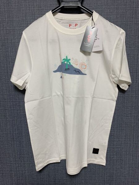 ポールスミス 半袖 Tシャツ ルームウェア 7327 ホワイト サイズM