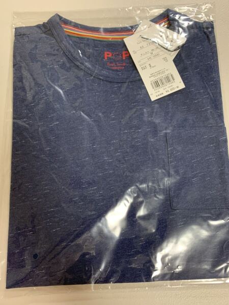 『新品』ポールスミス ルームウェア 半袖 Tシャツ 7318 ネイビー