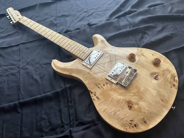 You's Fret Works 個人工房製 ハンドメイドワンオフ品 ハンドカービングアーチトップ 軽量2.7kg!