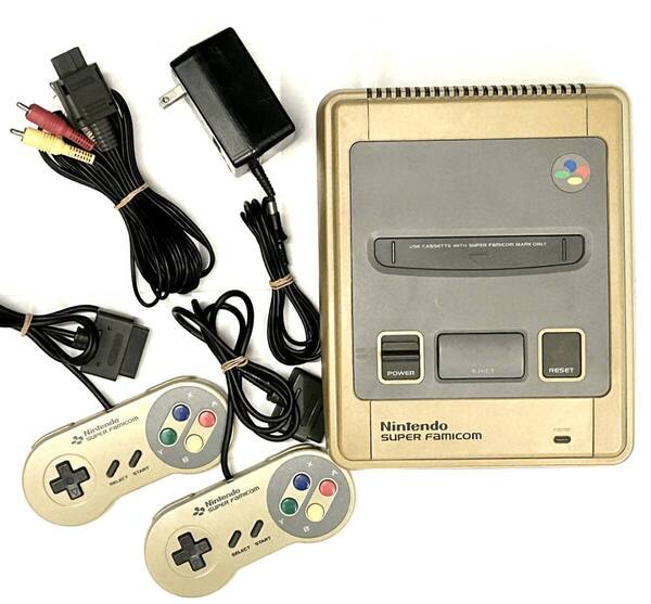 スーパーファミコン本体 SFC ゲーム機本体 動作確認済み 任天堂 スーファミ SNES レトロゲーム 趣味 娯楽 コレクション SUPER FAMICOM