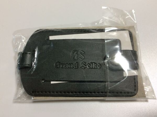 未使用 grand seiko グランドセイコー ラゲッジタグ LUGGAGE TAG ノベルティ 非売品 送料無料