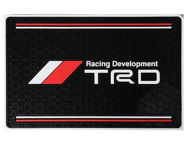 トヨタ TRD TOYOTA ダッシュボードマット 滑り止めマット ラバーマット ロゴ入りダッシュボードマットすべり止め