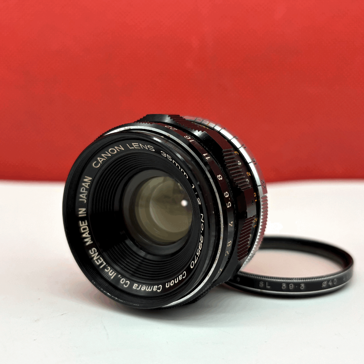 Canon 35mm f2 * キヤノン Lマウント単焦点レンズ ジャンク