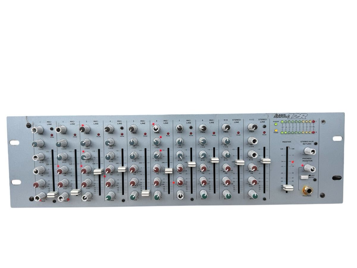 大幅値下げ可】ALESIS MultiMix 12R ミキサー - メルカリ