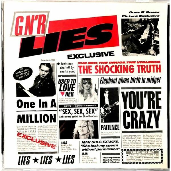Guns N' Roses / G N' R Lies 輸入盤 (CD) ガンズ・アンド・ローゼズ/GN'Rライズ