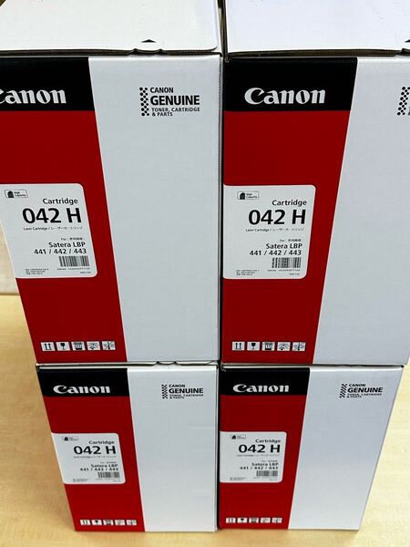 Canon キヤノン 042H 大容量 トナーカートリッジ 4本セット