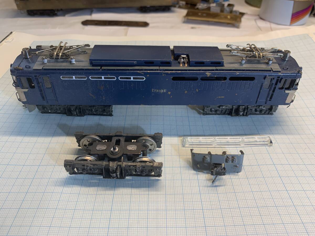 Yahoo!オークション -「カツミ ef60」(機関車) (HOゲージ)の落札