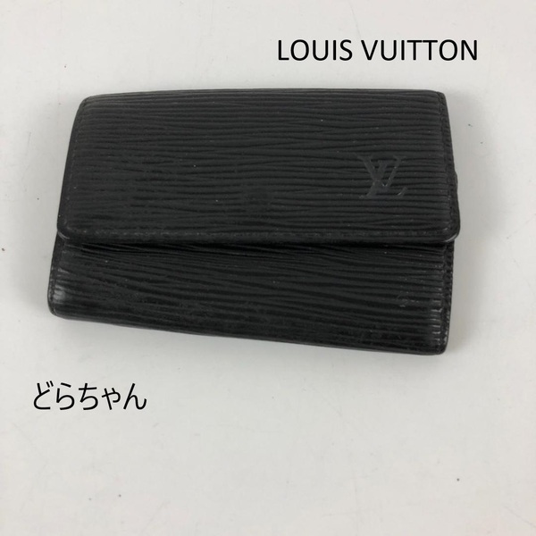 LOUIS VUITTON ミュルティクレ6 6連キーケース エピ ブラック ルイヴィトン ブラック レディース ブランド