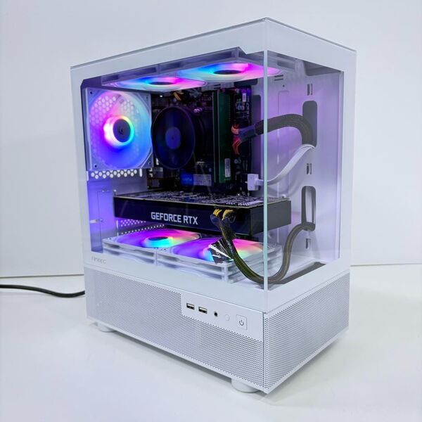 自作ゲーミングPC Core i7 9700F RTX2080 16GB SSD500GB モンハンワイルズOK 新品ピラーレスケース #G965