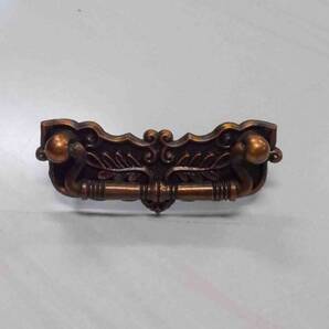 取っ手 1個組 引出の取っ手 つまみ 民芸家具 仙台箪笥 佐賀民芸 金属 アイアン 多少のスリキズ 長期在庫品 NO8