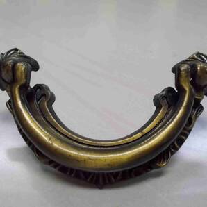 取っ手 1個組 引出の取っ手 つまみ 民芸家具 仙台箪笥 佐賀民芸 金属 アイアン 多少のスリキズ 長期在庫品 NO1