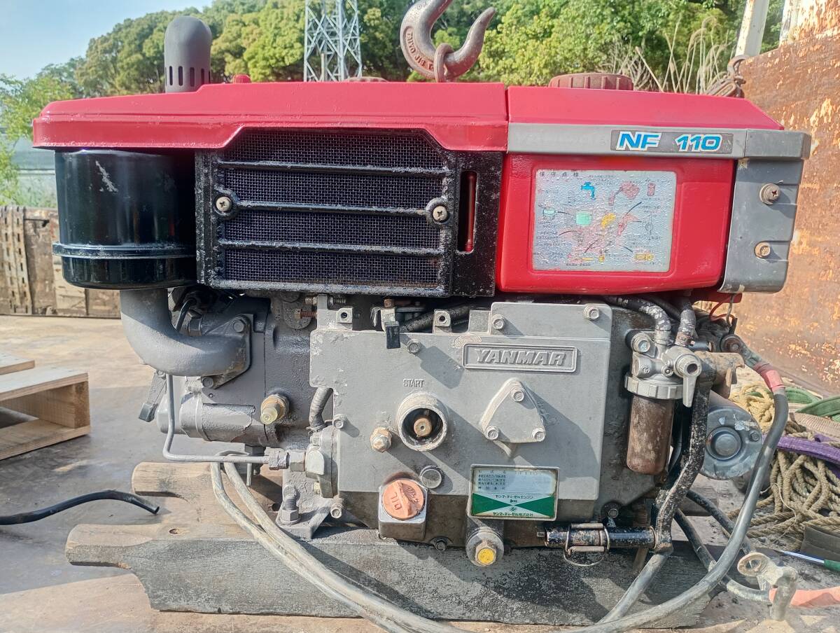YANMAR N16 農業用エンジン 11馬力　実働　配送可能 YANMAR N16 農業用エンジン 11馬力 実働 配送可能 - メルカリ