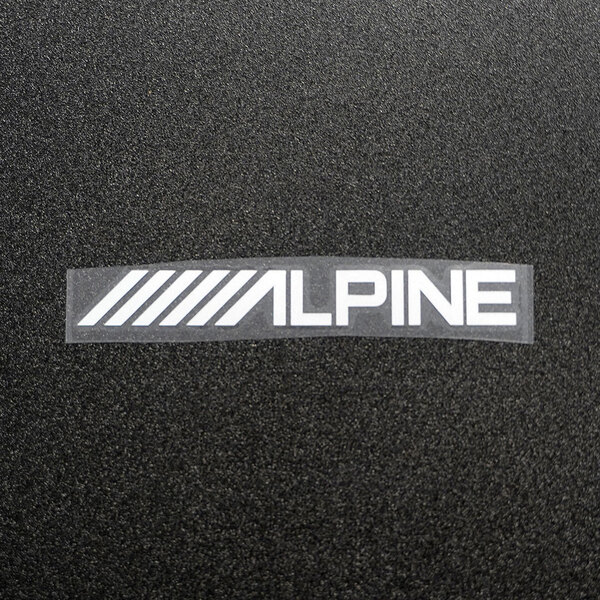 新品・未使用☆ALPINE アルパイン カッティングステッカー シルバー 1枚 縦19mm×横150mm |切り文字|切文字|新品|送料無料|匿名配送