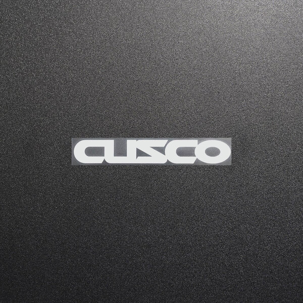 新品・未使用☆CUSCO クスコ カッティングステッカー シルバー 1枚 縦16mm×横110mm |デカール|切り文字|切文字|新品|送料無料