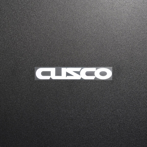 新品・未使用☆CUSCO クスコ カッティングステッカー ホワイト 1枚 縦16mm×横110mm |デカール|切り文字|切文字|新品|送料無料