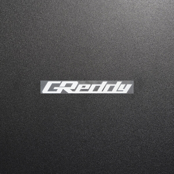 新品・未使用☆GReddy グレッディ カッティングステッカー ホワイト 1枚 縦15mm×横110mm |切り文字|切文字|新品|送料無料|匿名配送