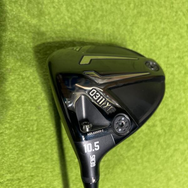 左用!中古PXG GEN5ドライバー0311XFドライバー10.5度 スピーダーNXブルー40SR 45.25インチ ヘッドカバー・レンチ付き