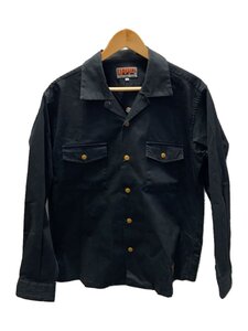 AT-DIRTY◆長袖シャツ/M/コットン/BLK