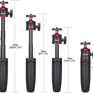 高品質 3way 3段伸縮 カメラ三脚スタンド 流体雲台付き 軽量 携帯便利 自