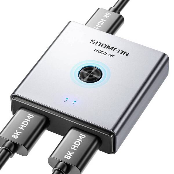HDMI 2.1仕様の8K60FPS切替器
