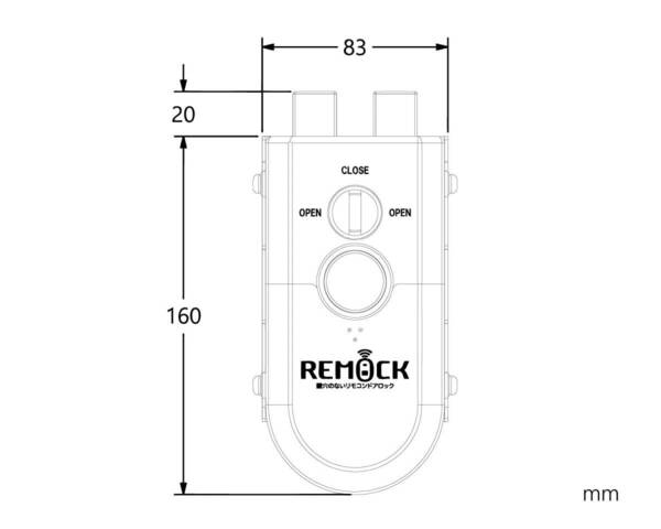 ★高レベルの防犯性!鍵穴のないリモコンドアロック 外から見えない鍵最 新登場!