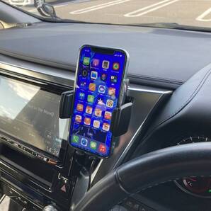 ☆送料無料☆スマホホルダーType-AM Ver.1.0☆30系アルファード、ヴェルファイア 専用設計 SAM111