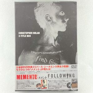 CHRISTOPHER NOLAN 2-TITLE BOX メメント コレクターズ・セット