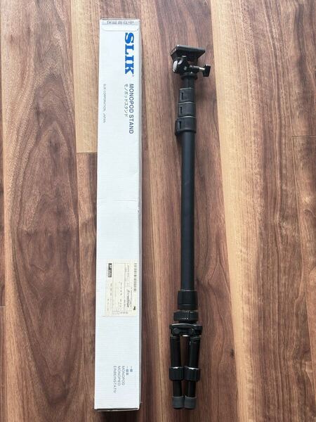 Slik モノポッドスタンド 一脚兼三脚 2way スリック 3段 MONOPOD STAND