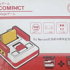 ファミコン互換機 AV出力仕様 内蔵500ゲーム+132ゲームカセット 動作確認