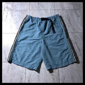 00s OLD GAP ワイド サイドライン ギア ナイロン ショーツ