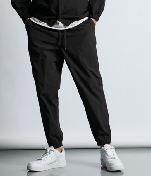 The DUFFER of ST.GEORGE SET UP RIPSTOP NYLON PANTS:セットアップ リップストップ ナイロンパンツ【L】【Black】【2024/SS】【WEB限定】