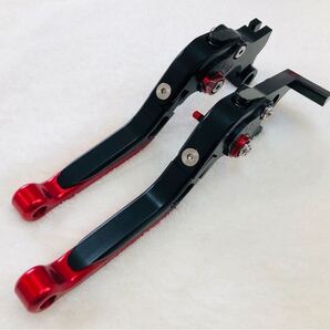 YZF-R25 MT-25 YZF-R3 MT-03 レバーセット レッドブラック