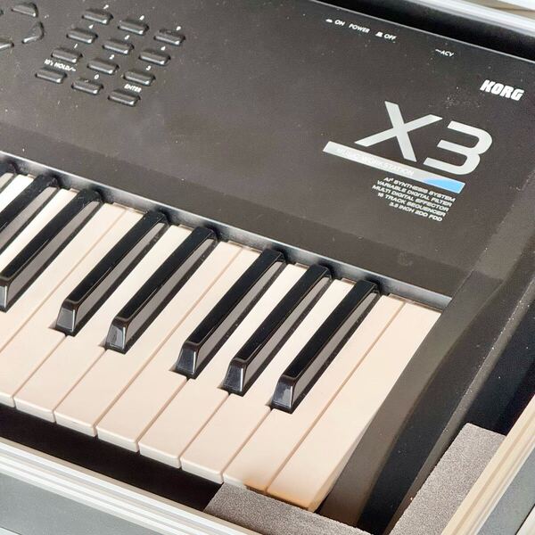 送料無料 KORG「X3」61鍵シンセサイザー
