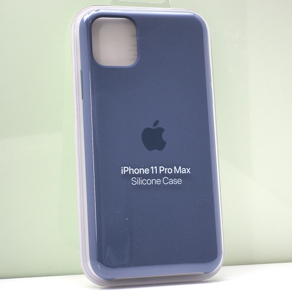 Apple iPhone 11 Pro Max (6.5インチ) 用 アップル 純正 シリコンケース (シリコーンケース) アラスカンブルー Alaskan Blue 青 未使用品