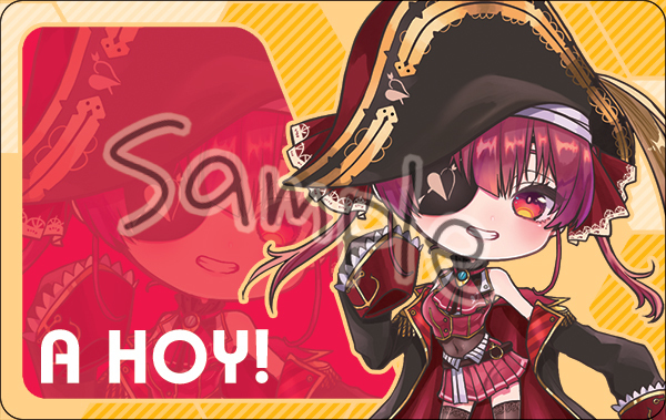 【送料無料】ホロライブICステッカー(宝鐘マリン)同人グッズ【匿名配送】