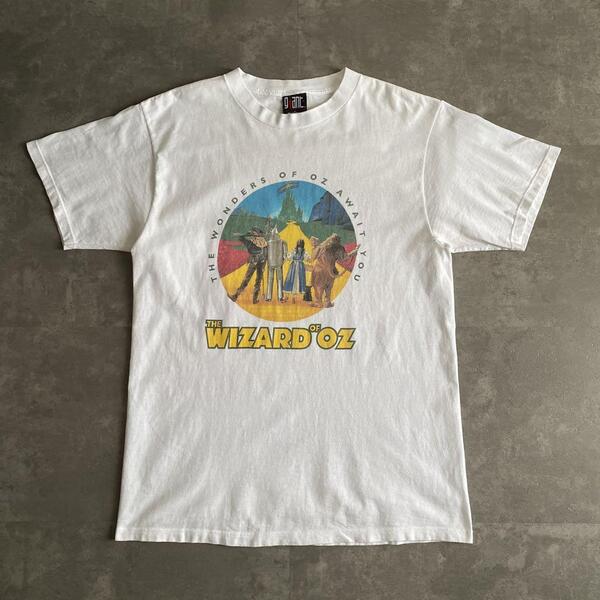 スペシャル 90s ビンテージ THE WIZARD OF OZ オズの魔法使い Tシャツ USA製 giant BY TULTEX 白 ホワイト L 90年代 アメリカ製