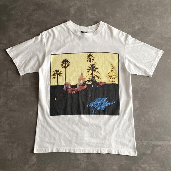 90s ビンテージ EAGLES HOTEL CALIFORNIA 1994 HELL FREEZES OVER TOUR プロモ Tシャツ USA製 L 90年代 イーグルス ホテルカリフォルニア