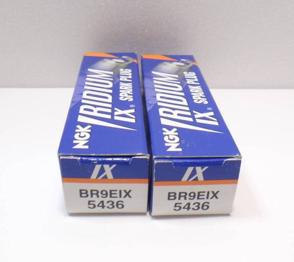 新品、未使用 送料無料 NGK イリジウムプラグ 2本セット BR9EIX 5436 IX 点火プラグ スパークプラグ